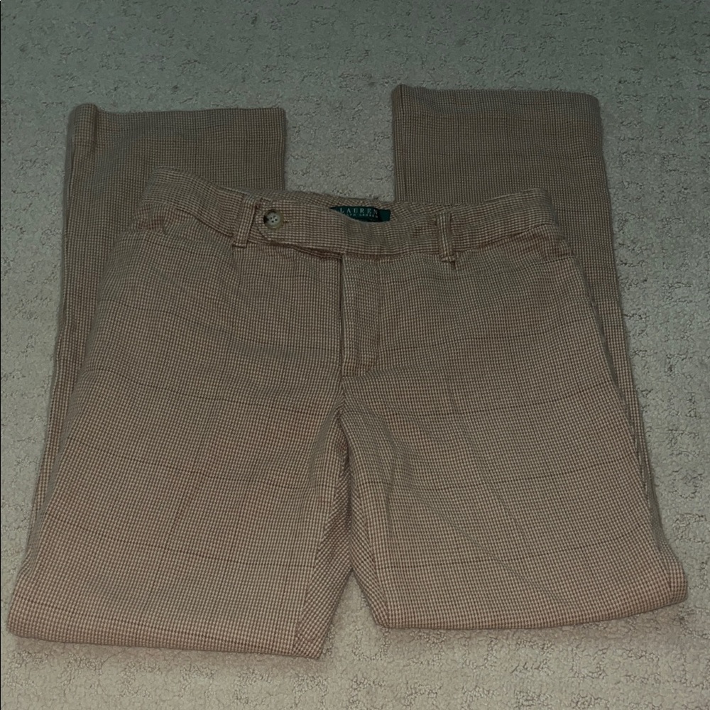 Ralph Lauren Womens Brown Chinos